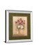 Classic Petal I By Gloria Eriksen - Mirror Framed Print Wall Art - Beige