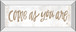 Come As You Are By Erin Barrett - Mirrored Frame Wall Art - White