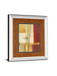 Contemporary Bamboo Il By Estudio Arte - Mirror Framed Print Wall Art - Orange