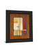 Contemporary Bamboo Il By Estudio Arte - Framed Print Wall Art - Orange