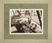 Cool Cats By Gail Peck - Framed Print Wall Art - Light Brown