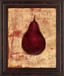 Crimson Pear By Norman Wyatt, Jr. - Red