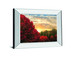 Crimson Tress By Celebrate Life Gallery - Mirror Framed Print Wall Art - Red