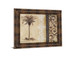 Decorative Palm Il By Michael Marcon - Framed Print Wall Art - Beige