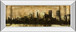 Defined City I By Sd Graphic Studio - Mirror Framed Print Wall Art - Beige