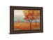Distant Mountain Il By Nan - Framed Print Wall Art - Orange
