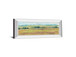 Distant Treeline Panel II By Tim Otoole - Mirror Framed Print Wall Art - Light Brown