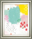 Dots And Colours-Mattie By Joelle Wehkamp - Framed Print Wall Art - Green