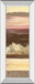 Down Under I By Dlynn Roll - Mirror Framed Print Wall Art - Beige