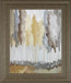 Edge Of The Field By Jacqueline Ellens - Framed Print Wall Art - Yellow