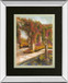 English Garden I By Patrick - Mirror Framed Print Wall Art - Green