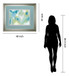 Energetic By Rita Vindedzis - Framed Print Wall Art - Blue