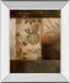 Evening Forest I By Nan - Mirror Framed Print Wall Art - Light Brown