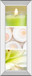 Facets Of Spring Il By Irena Orlov - Mirror Framed Print Wall Art - Green