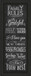 Family Rules By Susan Ball - Framed Print Wall Art - Black