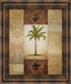 Fantasy Palm I By Michael Marcon - Framed Print Wall Art - Green