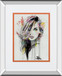 Far Horizons By Loui Jover Mirrored Frame - Gray