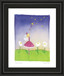 Felicity Wishes I By Emma Thomson - Framed Print Wall Art - Blue