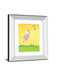 Felicity Wishes Il By Emma Thomson - Mirror Framed Print Wall Art - Yellow