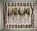 Fern Creek By Susan Jill Double Matted - Framed Wall Art - Light Brown