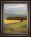 Field Of Gold By Judith D'agostino - Framed Print Wall Art - Green