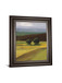 Field Of Light By Judith D'agostino - Framed Print Wall Art - Green