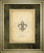 Fleur Di Lies II By Alexey Paviuts Double Matted - Framed Print Wall Art - Beige