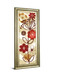 Floral Pop Panel Il By Mo Mullan - Framed Print Wall Art - Red