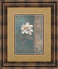 Floral Trans I By Vivian Flasch - Framed Print Wall Art - Light Brown