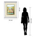 Flowers For Sale By Deedee - Mirror Framed Print Wall Art - Green