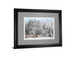 Frosty Morning By Mike Jone - Framed Print Wall Art - Gray