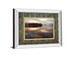 Golden Lake By Peter Adams - Framed Print Wall Art - Dark Gray