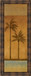 Golden Palm Il By Jordan Grey - Framed Print Wall Art - Light Brown