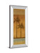 Golden Palm Il By Jordan Grey - Mirror Framed Print Wall Art - Light Brown