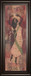 Graceful Reflection l By Maria Donovan - Framed Print Wall Art - Red