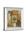 Tree Patch - Mirror Framed Print Wall Art - Light Brown