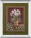 Hannah's Irises By Betsy Brown - Mirror Framed Print Wall Art - Red
