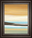 Horizons Il By Tesla - Framed Print Wall Art - Yellow