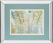Humbled By Frank Assaf - Mirror Framed Print Wall Art - Light Blue