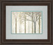 In Springtime No Border By Katherine Lowell - Framed Print Wall Art - Beige