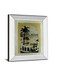 Island Hideaway By Ruane Manning - Mirror Framed Print Wall Art - Beige