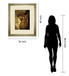 Jesus Christ By Nito - Framed Print Wall Art - Dark Brown