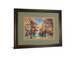 Kaleidoscope By Jmp - Framed Print Wall Art - Light Brown