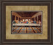 Last Supper - Framed Print Wall Art - Dark Brown
