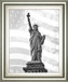 Liberty Flag By Roffman, R. - Framed Print Wall Art - Black