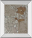 Lift Me Il By Miller - Mirror Framed Print Wall Art - Beige