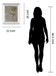 Lift Me Il By Miller - Mirror Framed Print Wall Art - Beige