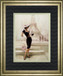 Love, From Paris By Steve Henderson - Framed Print Wall Art - Beige