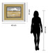 Meadow Shimmer Il By Nan - Mirror Framed Print Wall Art - Light Brown