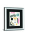 Mixed Shapes I By Courtney Prahl Mirrored Frame - Black